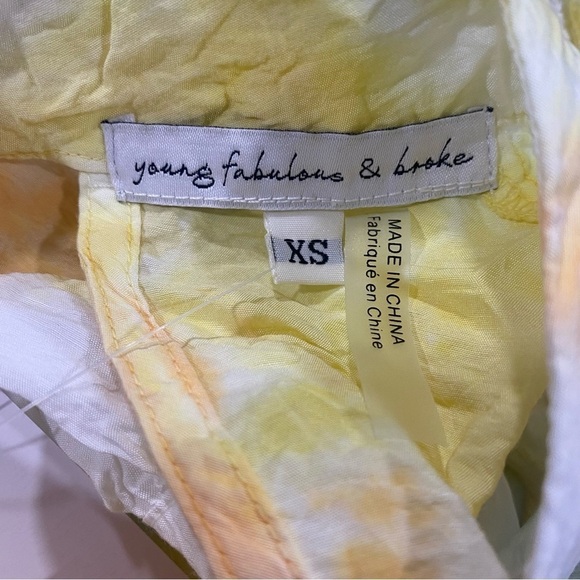 Women’s Cruz Multicolored Tie Dye Maxi Dress YOUNG, FABULOUS & BROKE Size XS - Picture 7 of 9